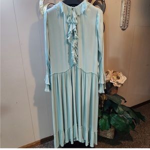 Free People Ruffle Maxi Dress